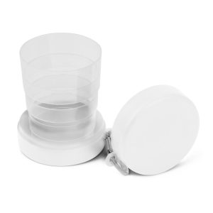 Faltbarer Reisebecher 220 ml als Kundenpräsent